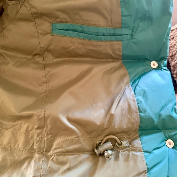 J. CREW Teal Signature Puffer Coat - Picture 6 of 8